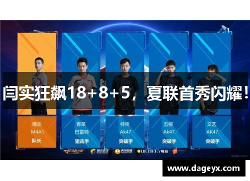 闫实狂飙18+8+5，夏联首秀闪耀！